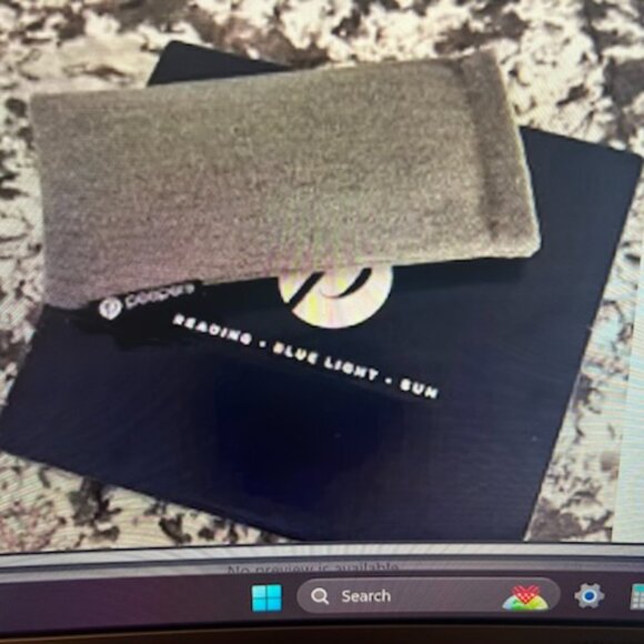 NEW "Peepers" Readers 2.75 Color Gray Tortoise Round Half-Eye Rims - Picture 2 of 3